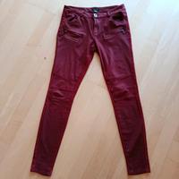 Hose für Damen, Stretch, rot und schwarz, Größe 38, amisu Bayern - Simbach Vorschau