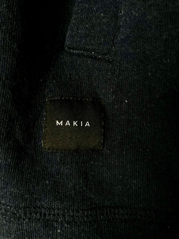 Makia Sweatjacke Pulli mit Reißverschluss navy M in Centrum