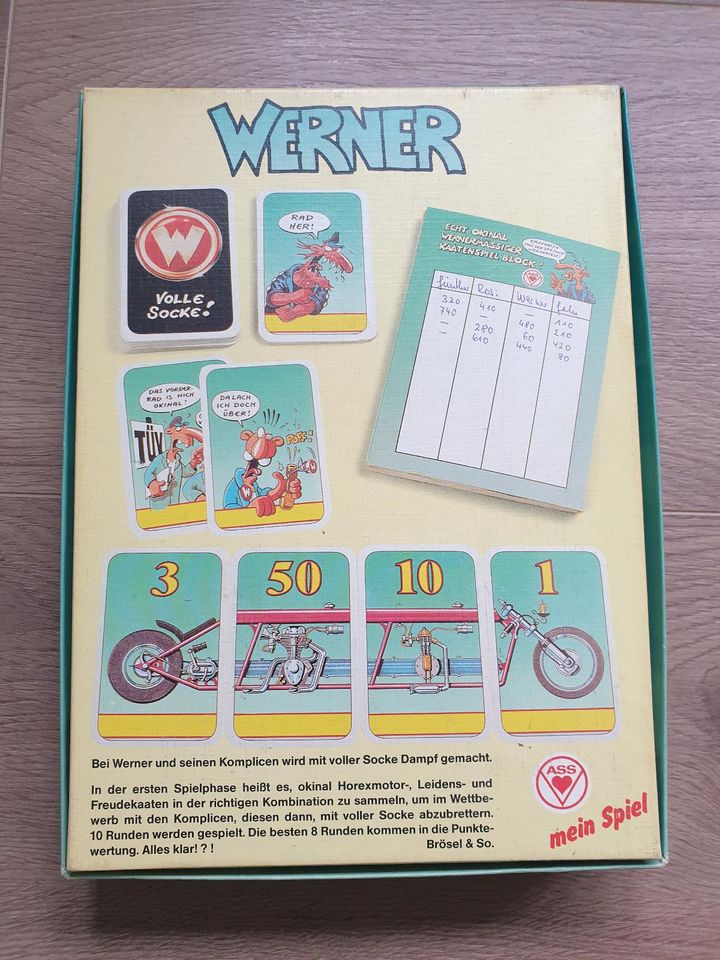 WERNER Comic Sammlung/ Spiel "Volle Socke" Brösel in Warstein