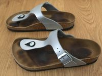 Birkenstock silber in Größe 36 Schleswig-Holstein - Bargteheide Vorschau