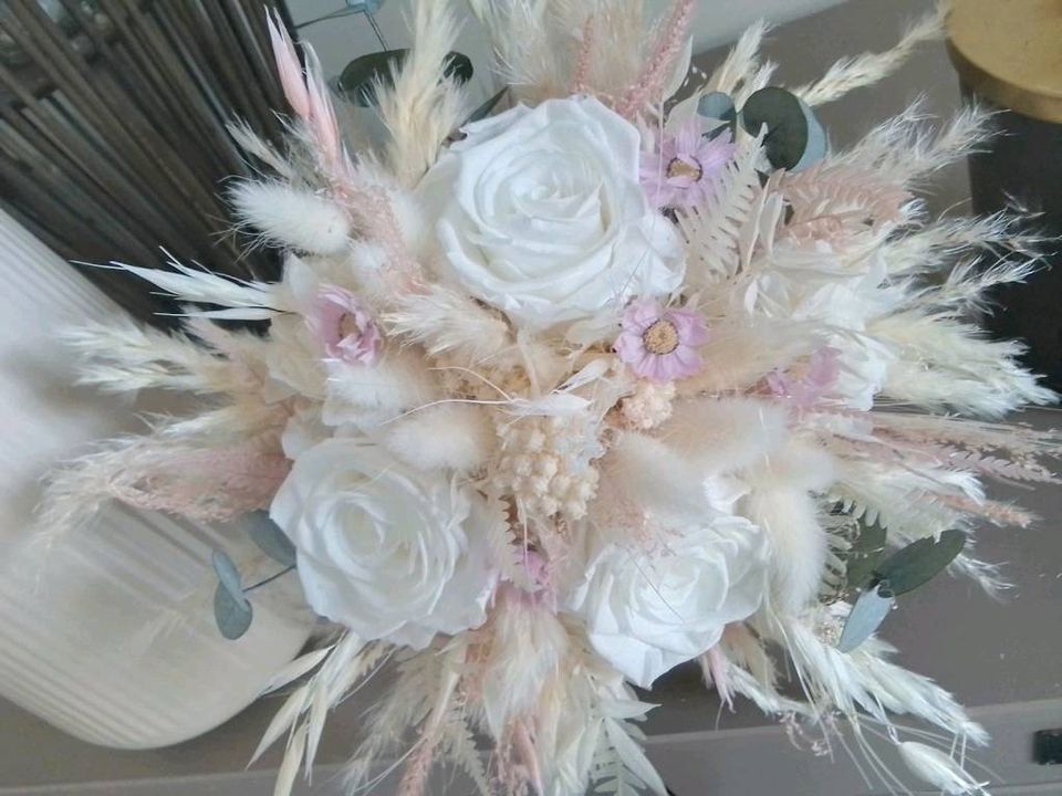 Trockenblumen, Brautstrauß, Hochzeit, Boho, Taufe, Handmade. in Beelitz