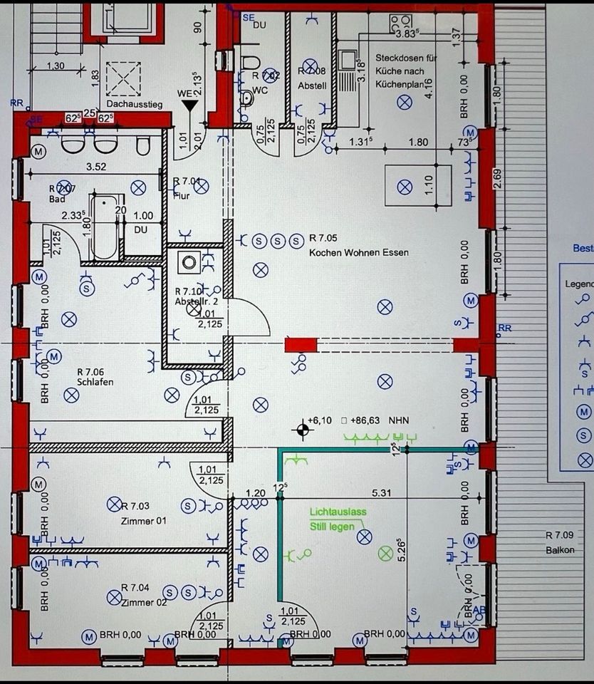 5-Zimmer Wohnung 199qm in Kröllwitz - direkt an der Saale in Halle