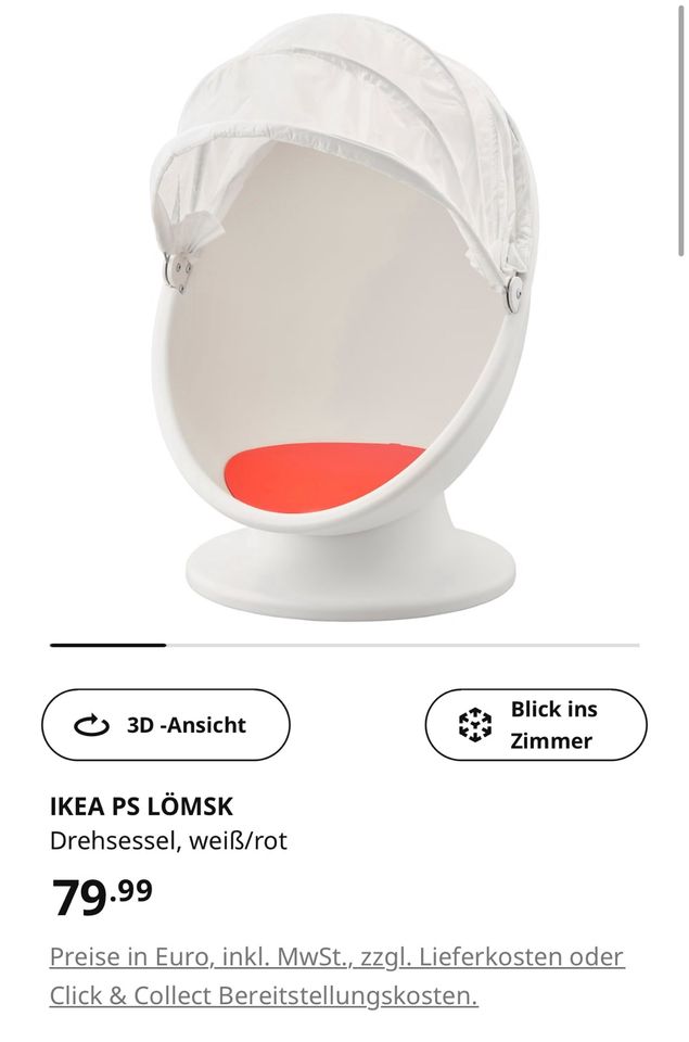 IKEA PS LÖMSK drehsessel in Iserlohn