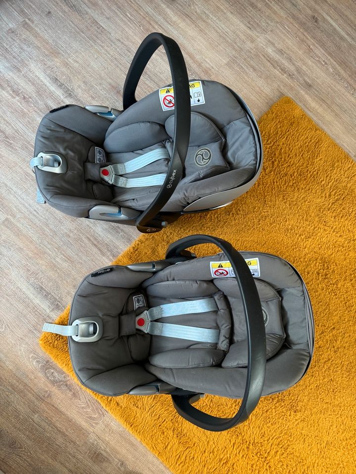 2 x Cybex Cloud Z i Size Babyschale Soho Grey Top Zustand in Hildesheim