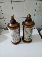 Apothekengefäße,  2 Stück, Keramik, braun gold, echt shabby München - Au-Haidhausen Vorschau