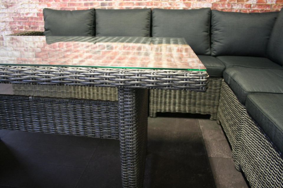 Sens Line Sitzecke Rattan Sitzlounge Loungeset Sitzlounge Garten in