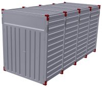 Container 5,00 x 2,20 x 2,60 m Materialcontainer BOX Lager Baden-Württemberg - Ötisheim Vorschau