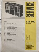 RFT Stern Radio Unterlagen SKR KR 500 501 700 1000 Dresden - Cossebaude Vorschau