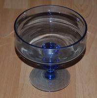 Obstschale Lausitzer Glaswerke DDR Blau Buntglas Zustand sehr gut Brandenburg - Spremberg Vorschau