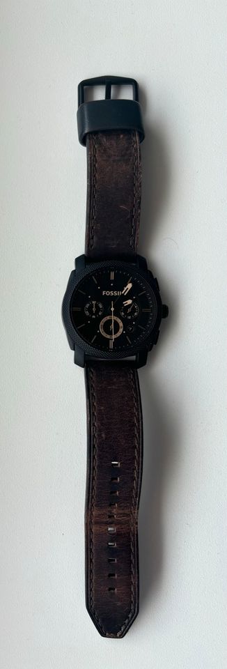 Fossil Chronograph mit braunem Zifferblatt (Abnehmbare Band) in Bad Bramstedt