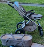 Kinderwagen Moon Lusso beige + Zubehör Nordrhein-Westfalen - Dormagen Vorschau