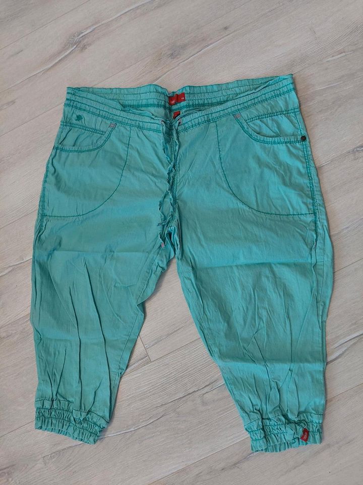 edc by esprit Damen 3/4 Hose Sommerhose in Mint Gr. 44 in Bernburg (Saale)