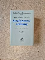 StPO Meyer-Goßner / Schmitt 66. Auflage 2023 Bayern - Ingolstadt Vorschau