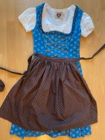 Dirndl - blau/braun Größe 38 Bayern - Pressath Vorschau