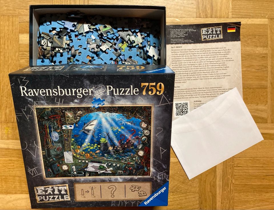 Ravensburger Exit Puzzle „Im U-Boot“ 759 Teile in Rheinland-Pfalz - Koblenz  | Weitere Spielzeug günstig kaufen, gebraucht oder neu | eBay Kleinanzeigen  ist jetzt Kleinanzeigen