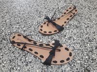 PROMOD Sandalen Größe 39 Schwarz Leder selten getragen m.Schleife Nordrhein-Westfalen - Willich Vorschau