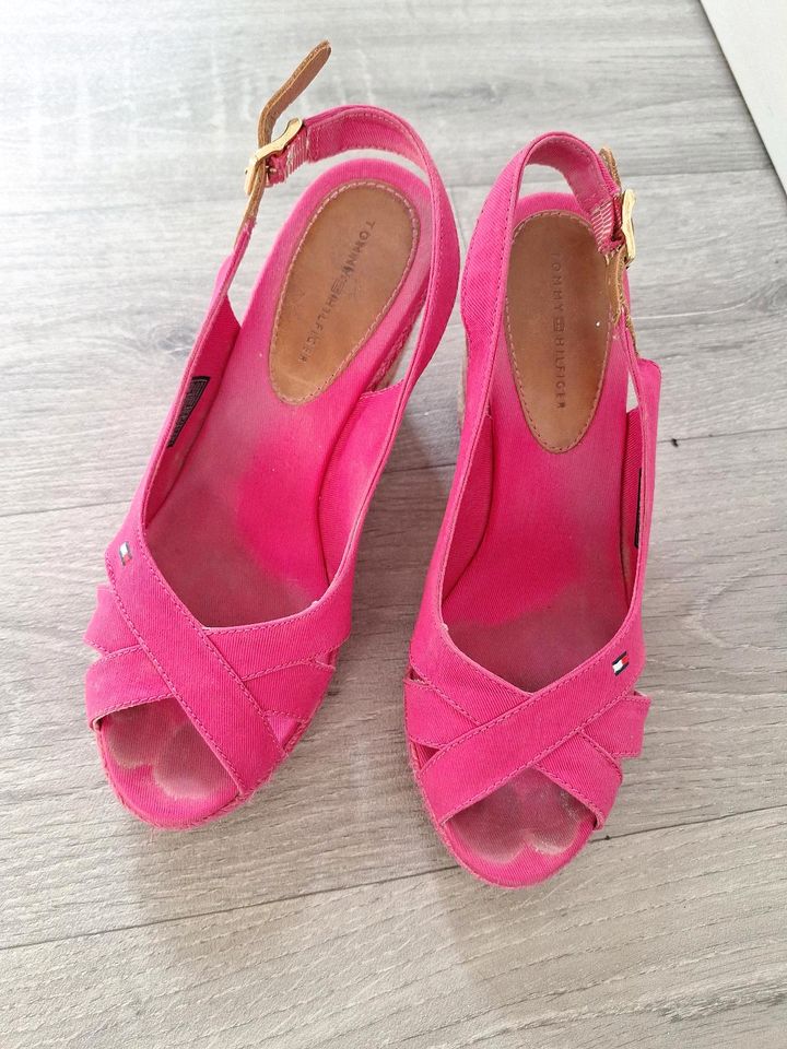 Tommy Hilfiger Sandalen Damen Rosa Größe 39 in Hamburg