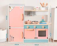 Kinderküche Holz mit Zubehör rosa blau OVP neu West - Höchst Vorschau
