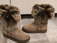 Esprit Winterstiefel Boots Gr.36 warm mit Fell beige Top Zustand Niedersachsen - Peine Vorschau