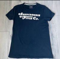 T-Shirt S blau Weiß Kurzarm Abercrombie & Fitch Hessen - Rodgau Vorschau