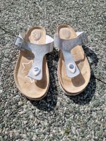 Tom Tailor Sandalen Flip Flops Gr.35 silber glitzer Baden-Württemberg - Krauchenwies Vorschau