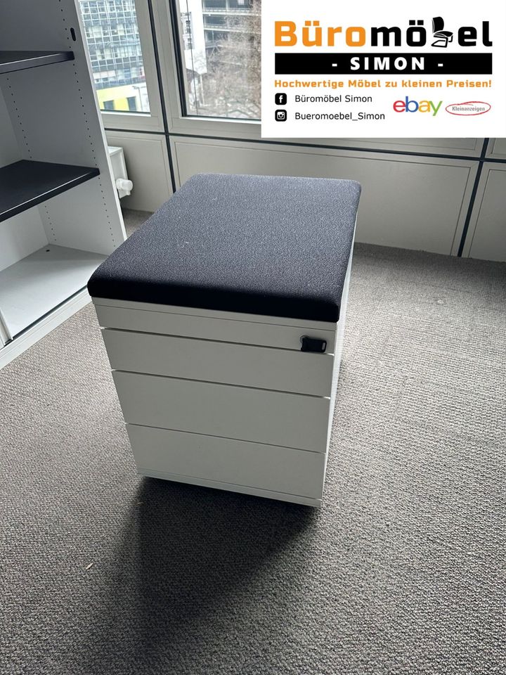 ❗️ 120x Top Steelcase elektrisch Höhenverstellbare Schreibtische / Komplettset/ Büro/ Rollcontainer/ Büroeinrichtung/ Aktenschrank/ Sideboard/ Cheftisch/ Stehtisch/ Bürocontainer/ Hochwertig in Linden