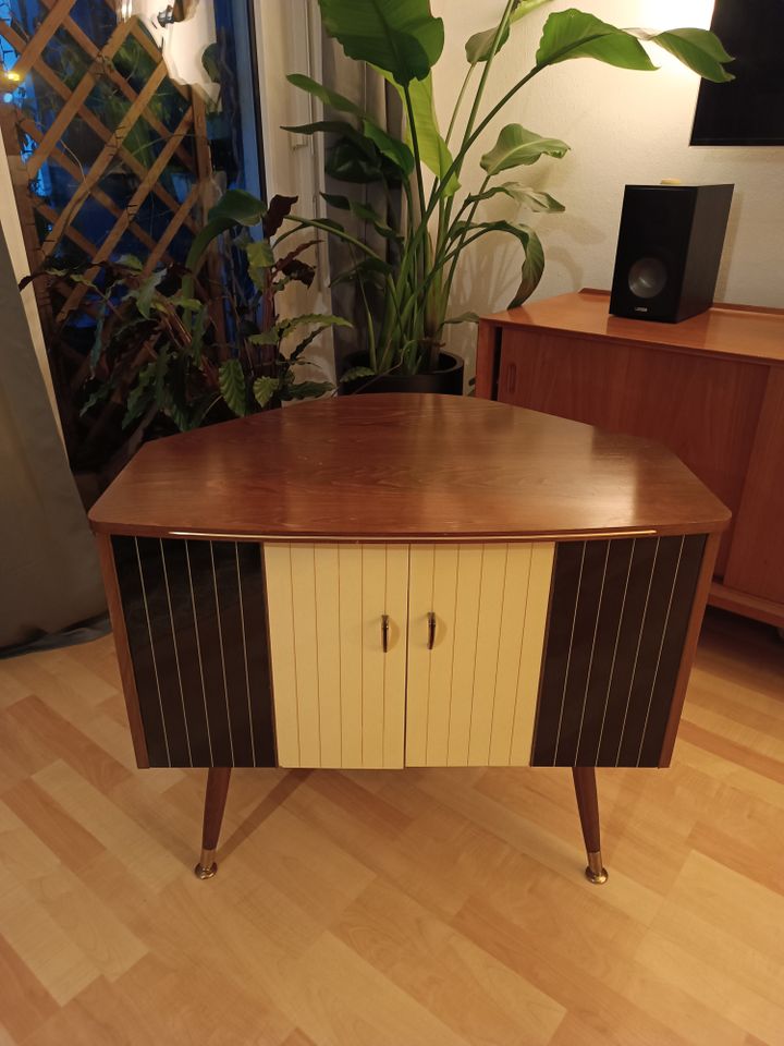 50s 60s 70s Bar Eckschrank Kommode Mid Century Rockabilly Vintage in Sindelfingen