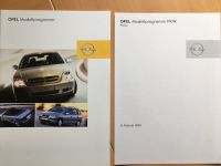 Prospekt Opel Modellprogramm 2002 Frontera Astra Speedster Omega Hessen - Griesheim Vorschau