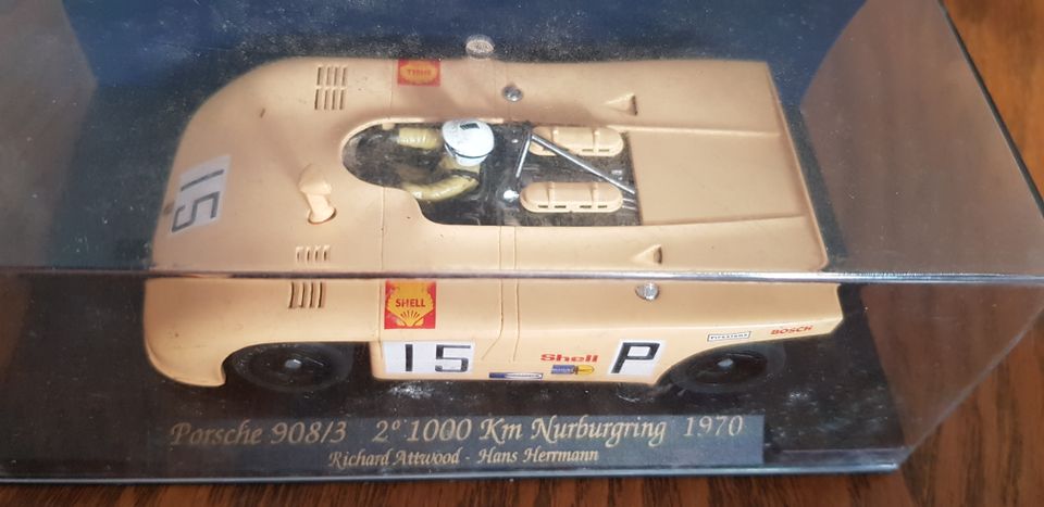 Porsche 908/3 Slotcar 1000 KM Nürburgring 1970 Hans Herrmann 1/32 in Winhöring