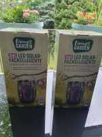 2 x LED Solar Fackelleuchte mit Solar Saarbrücken-Mitte - Eschberg Vorschau