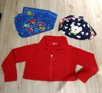 Rote Mädchenjacke / Kinderjacke*Größe 128 + 2 Halstücher Nordrhein-Westfalen - Korschenbroich Vorschau