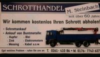 Schrotthandel Schrott Ankauf Kupfer Kabel Messing Schrotthändler Rheinland-Pfalz - Koblenz Vorschau