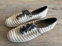 Neue weiß/beige-grau gestreifte Keds Innenstadt - Köln Altstadt Vorschau