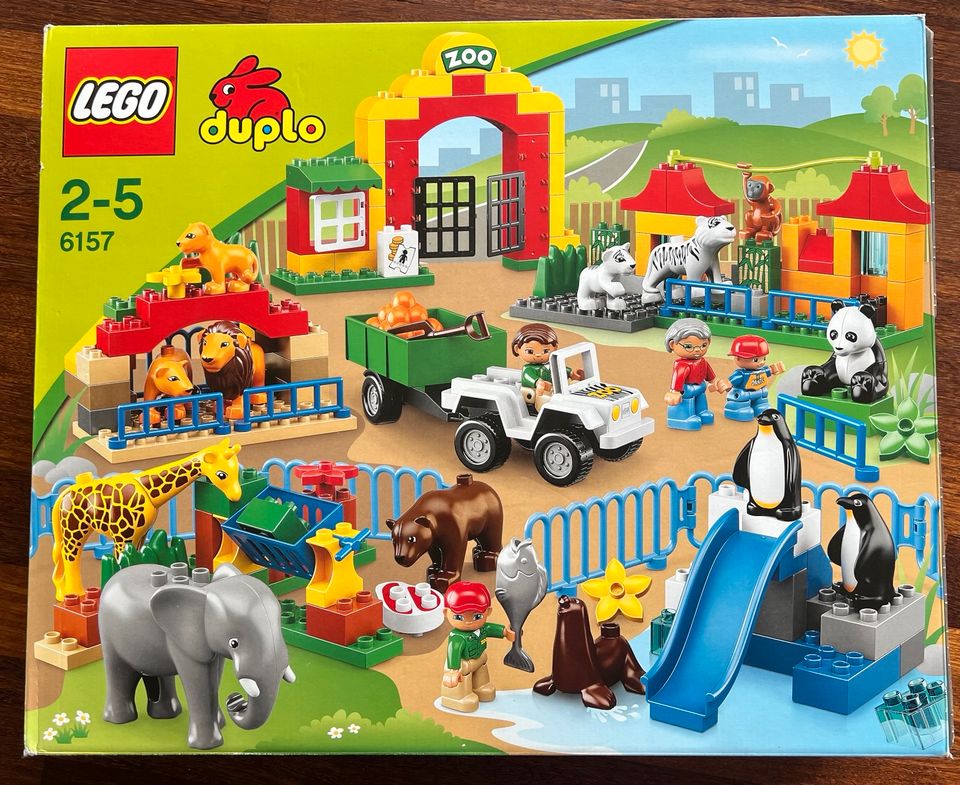 Lego Duplo 6157 (Großer Stadtzoo) in OVP in Ertingen