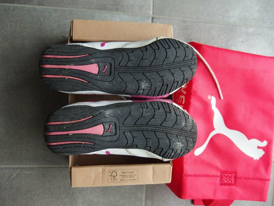 Puma Drift Cat III L Bling Jr. Größe 33 (white pink fuchsia) in Verl