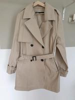 ☆ ZARA TRECHCOAT KURZ BEIGE GR L Bochum - Bochum-Nord Vorschau