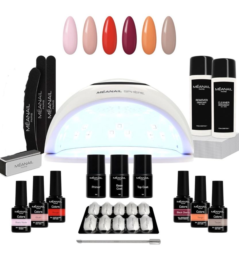 UV Nagellack Shellack Gel Polish Nagel Starter Set MÉANAIL Paris in Nürnberg (Mittelfr)