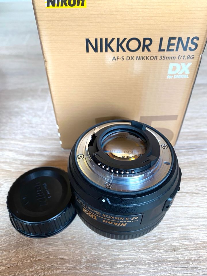 Nikon AF-S 35mm 1:1,8G Festbrennweite Objektiv - wie neu in Lippstadt