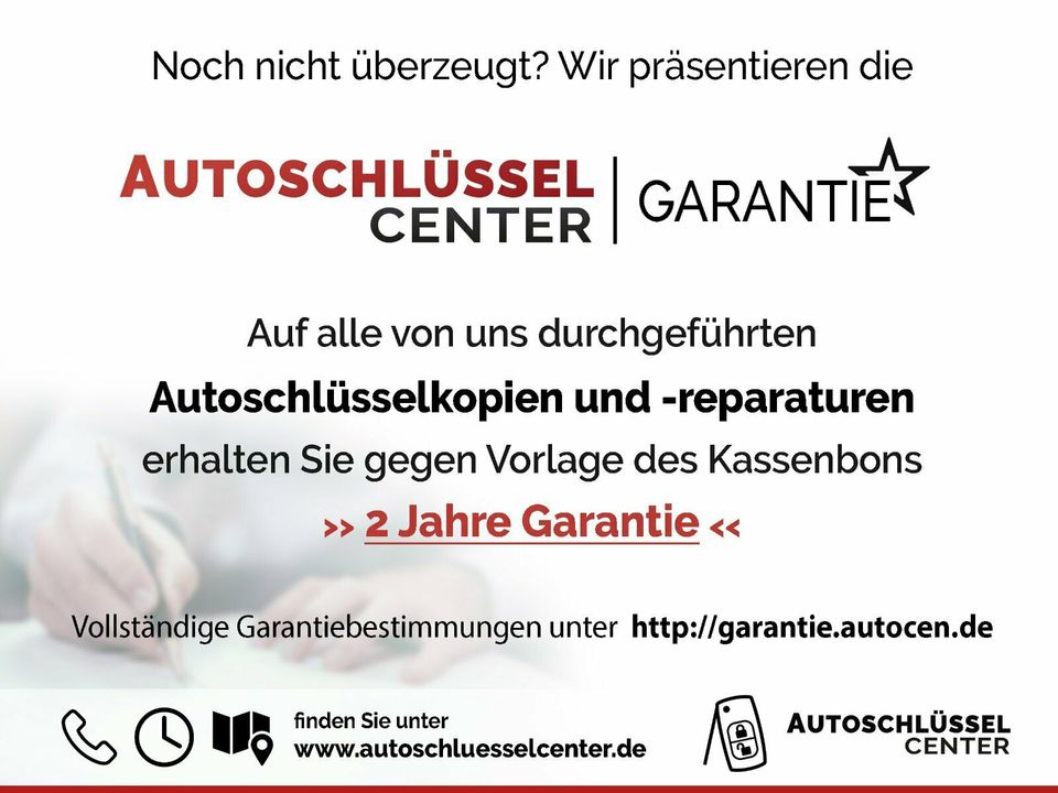 Autoschlüssel günstig nachmachen oder reparieren in Duisburg