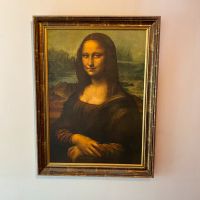 Mona Lisa Bild mit Holzrahmen 60cmX81cm - Klassisches Kunstwerk Hessen - Schwalbach a. Taunus Vorschau