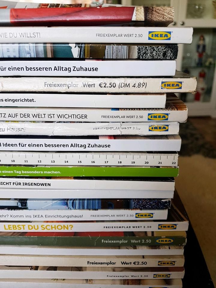 21 Hefte Ikea sehr viele. Bücher Zeitschrift KATALOGE in Bielefeld