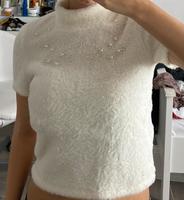 ZARA Shirt Creme S neu mit Perlen Niedersachsen - Osnabrück Vorschau