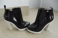 MELISSA Gummistiefel mit hohem Absatz, Gr. 37 Berlin - Zehlendorf Vorschau