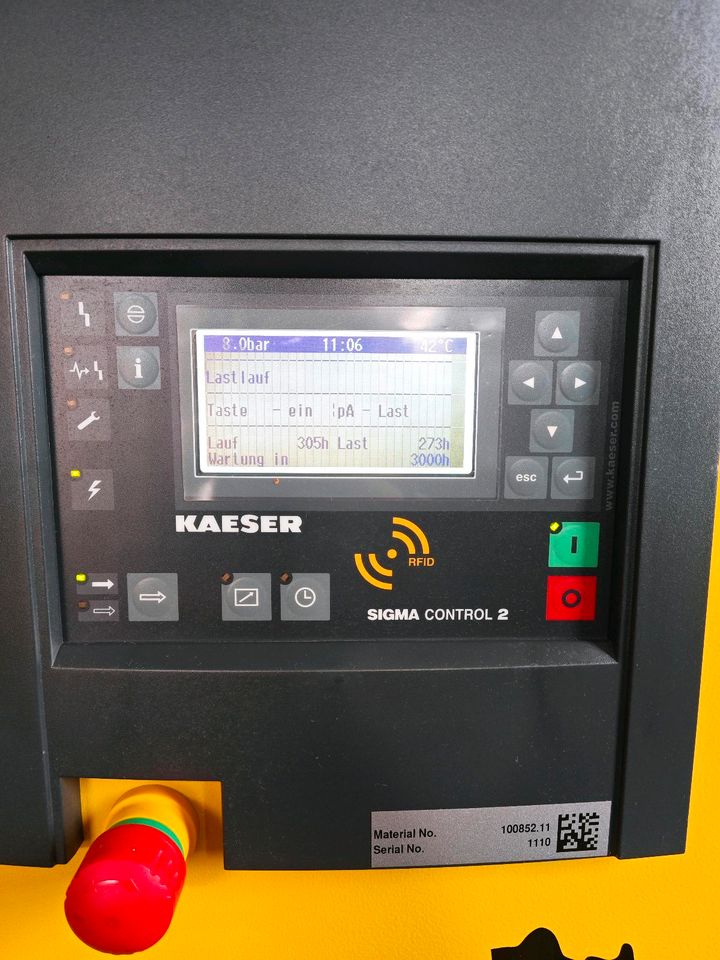 Kaeser SX3 Schraubenkompressor,Air Kompressor,Luftdruck,Werkstatt in Martinroda (bei Ilmenau)