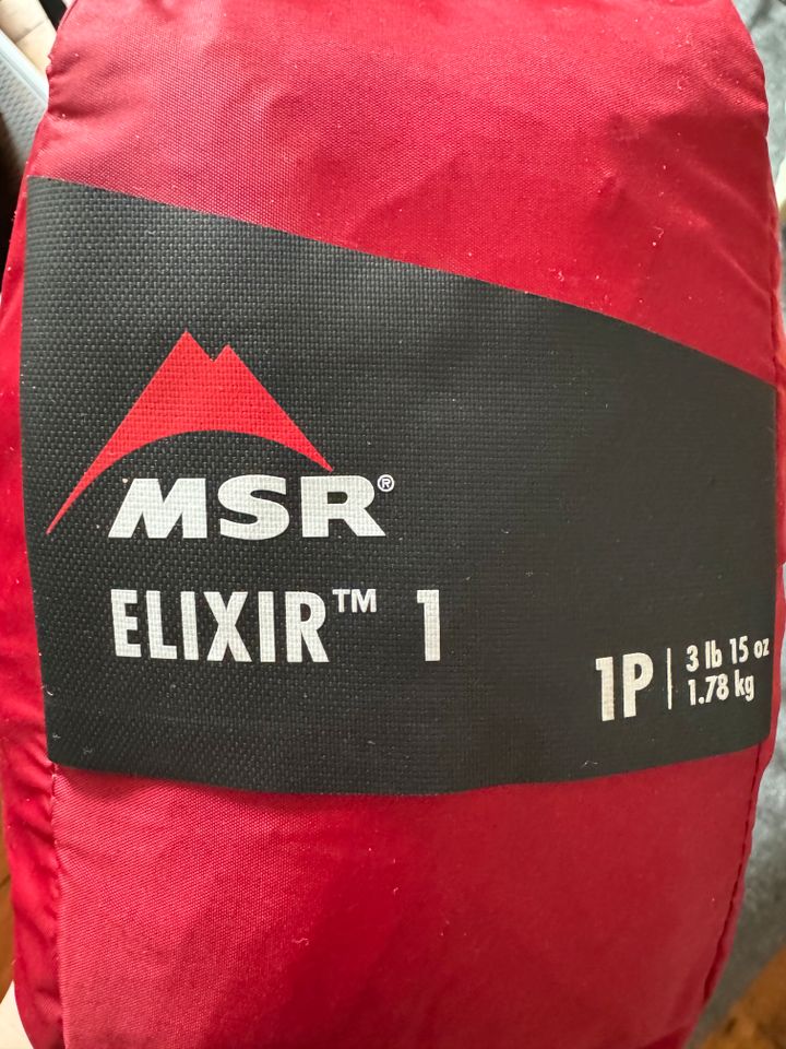 MSR Elixir 1 V2 Grey - 1 Personenzelt - Guter Zustand in Hannover