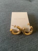 NEU Paul Valentine Ohrringe Elegant Rope Hoops 14K Gold Plated Leipzig - Gohlis-Mitte Vorschau