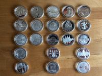 Verschiedene 10€ Euro Silber Gedenkmünzen 2003 – 2007 Herzogtum Lauenburg - Büchen Vorschau
