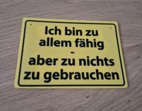 Lustiges neues Türschild mit Klebestreifen Dresden - Leuben Vorschau