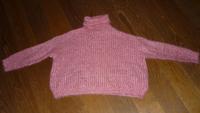Bershka Pullover crop Rollkragenpulli Rollkragenpullover rosa 36 Bayern - Postmünster Vorschau