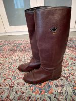 Vintage Stiefel Bally braun 6,5 / 38,5 - 39 Leder Baden-Württemberg - Böblingen Vorschau